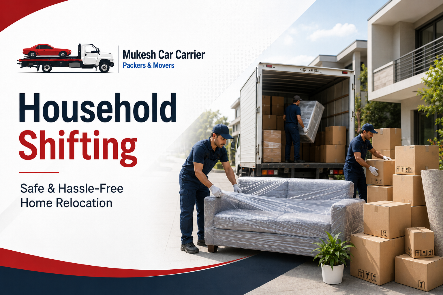 Household shifting services in Gurgaon